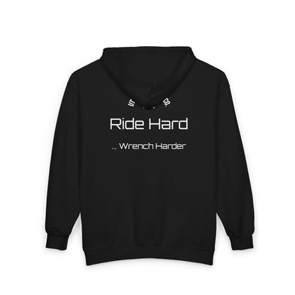 UTV Grit Garage Co.™ Midweight Zip Hoodie — “Ride Hard. Wrench Harder.”
