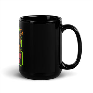 UTV Grit Garage Co. Black Glossy Mug