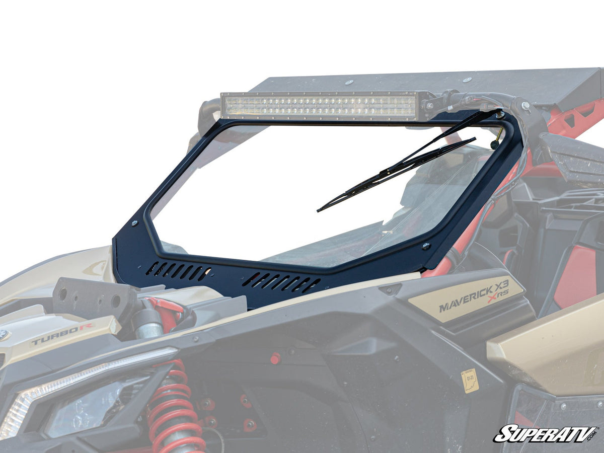 SuperATV - Can-Am Maverick X3 Glass Windshield